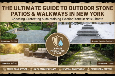 The Ultimate Guide to Outdoor Stone Patios & Walkways in New York