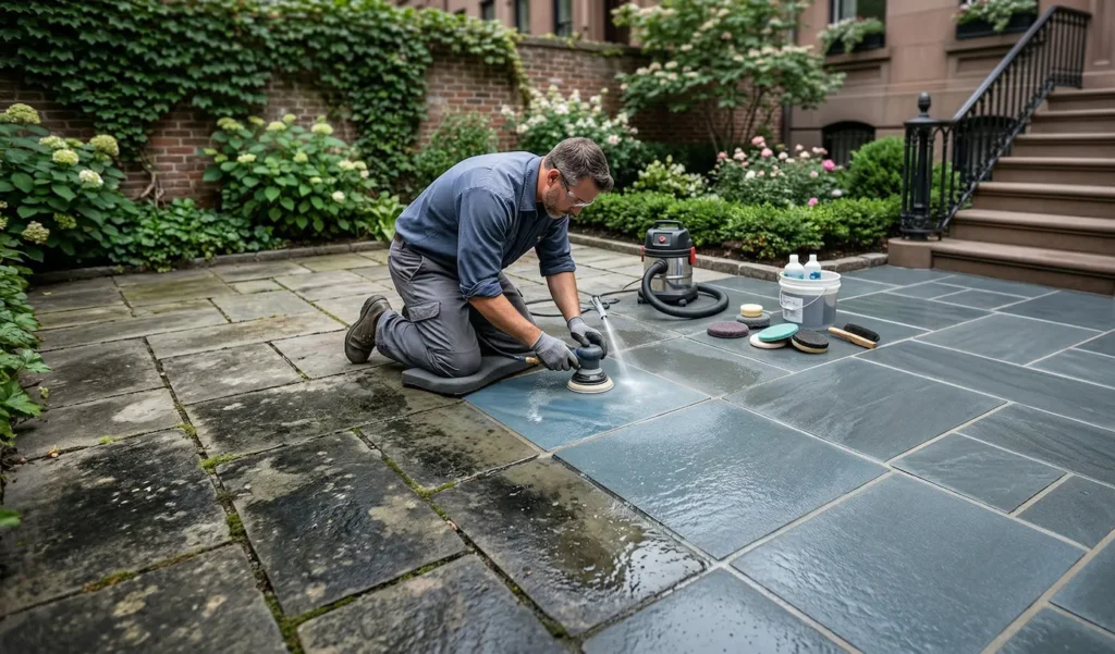 Bluestone Restoration in NYC: How to Restore Patios, Walkways, and Front Steps