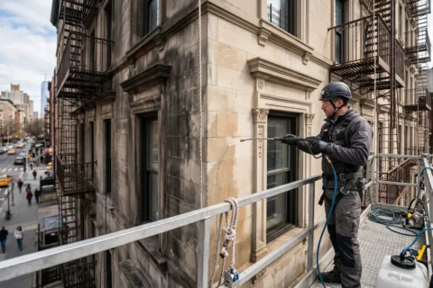 Stone Facade Cleaning in NYC: When to Do It and How to Protect the Surface