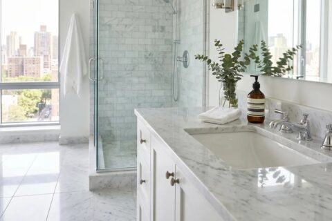 How to Restore a Marble Bathroom Before an Open House