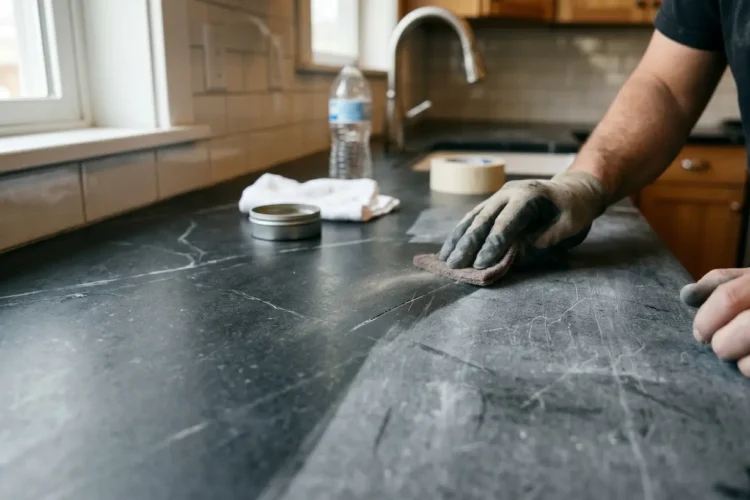 Soapstone Countertop Restoration: What to Expect