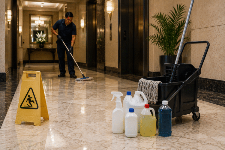 What Happens to Stone Floors When a Building Switches Cleaning Companies